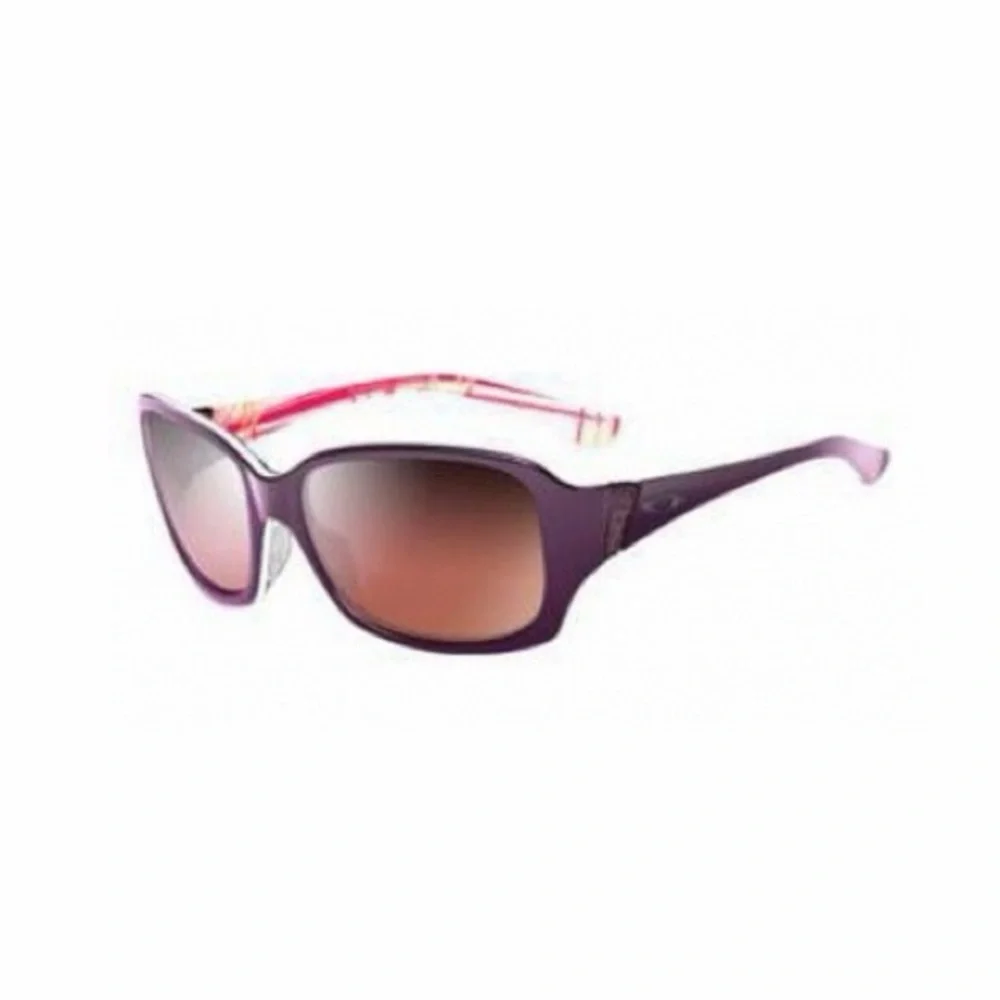 OAKLEY DISCREET Sunglasses in Purple, used condition/flawed